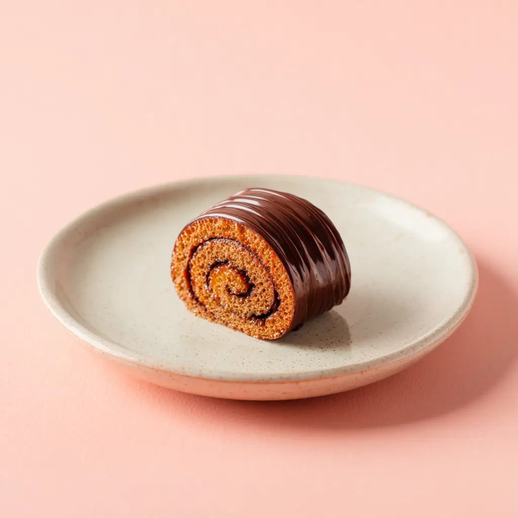 [7499] Roulé dhalloween au chocolat et confit dagrumes